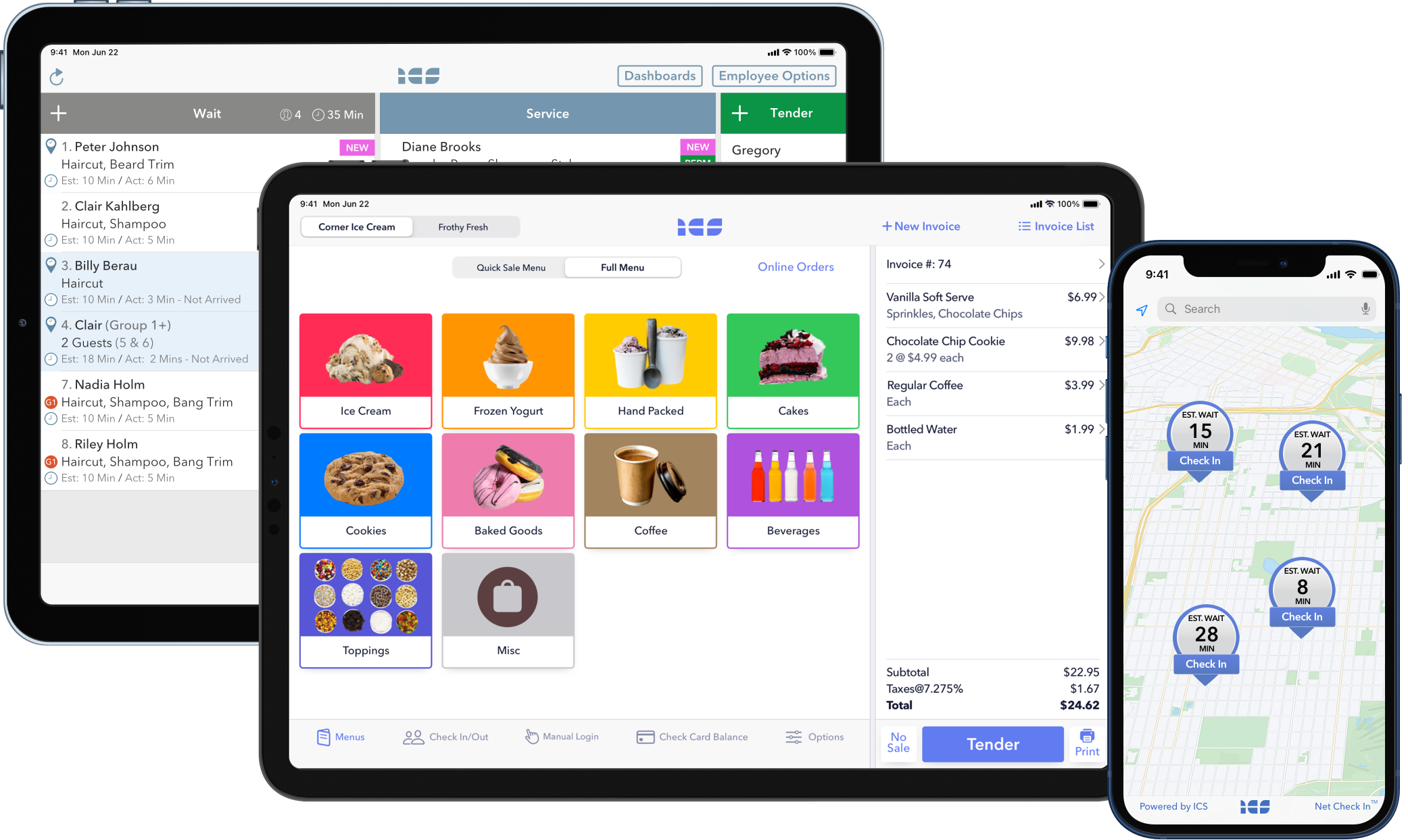 Styleware, Treatware, Net Check In software solutions